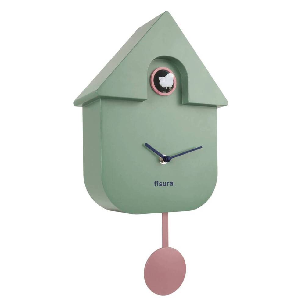 NEW FISURA cuckoo clock in casita mint
